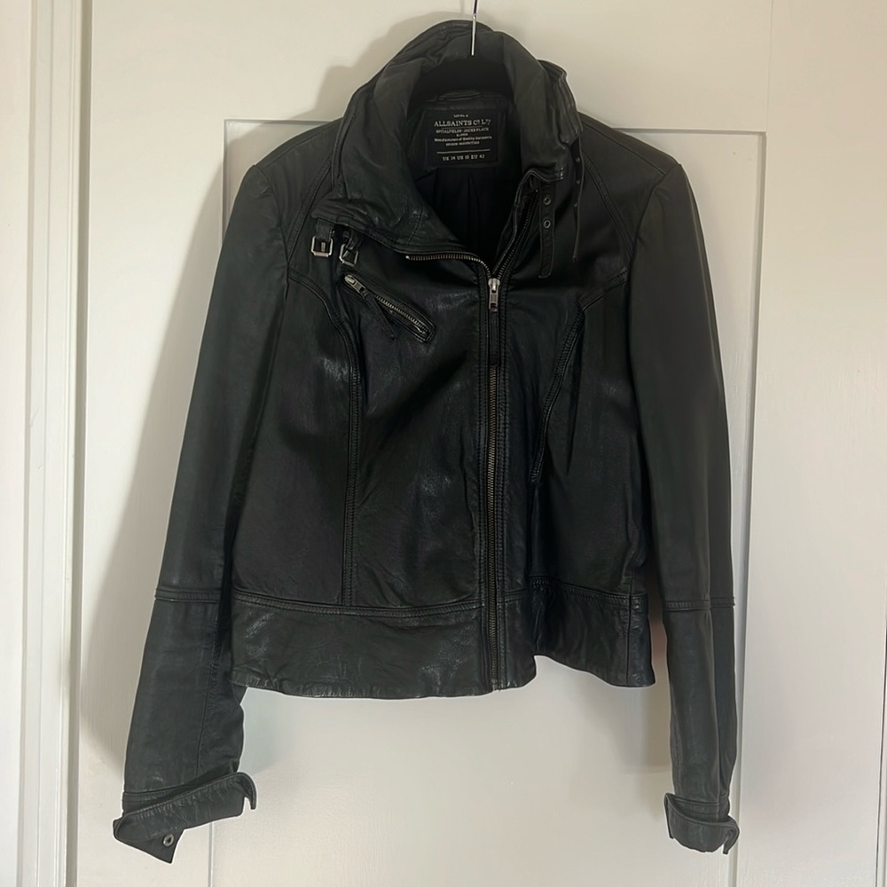 Vintage Allsaints leather jacket